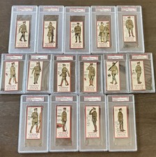 #2 Finest PSA Registry Set, 1920 Cowan V15 Insignia of Canadian Militia Officers picture
