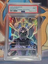 Gundam Card Game TCG Amuro Ray Promo Regional Championship ST01-010 PSA 9 picture