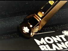 Montblanc All Gold-Plated Titanium Body You Want, Vhtf And Valuable Item No20280 picture