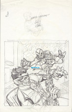 GIL KANE 1977 MARVEL SPOTLIGHT #32 ORIGINAL COVER ART PRELIM PAGE MARVEL COMICS picture