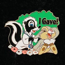 LE Doctor Flower Blood Drive Donor Thumper Medical Nurses Surgeon Day Disney Pin picture