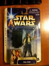 Star Wars A New Hope Flight to Alderaan Han Solo Action Figure PROMO INVITATION picture
