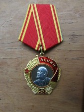 RARE Original Soviet Russian Gold & Platinum Orden ORDER of LENIN ,Low #196832 picture