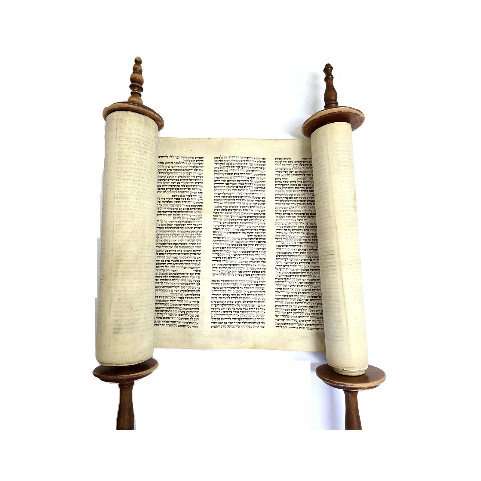 Tifara Rare East Europe Ashkenazi Torah Scroll Romania 100 Yrs Old Repairable