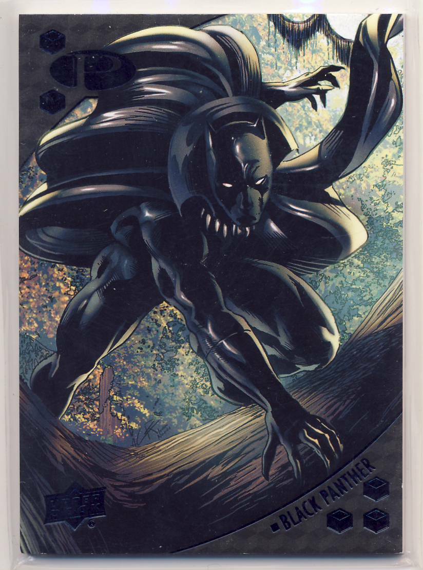 2017 Marvel Premier Black Parallel 1 Black Panther 4/5