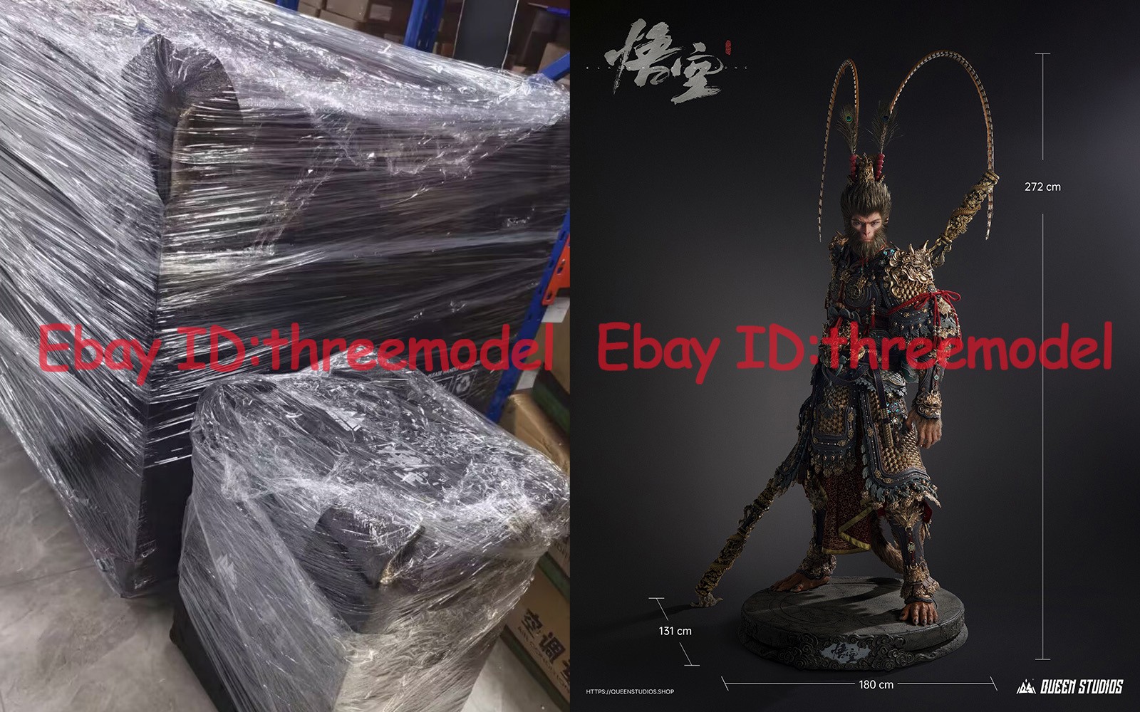 Queen Studios 1/1 Black Myth Wukong The Destined One Great Sage Armor Statue Queen Studios 1/1 Black Myth Wukong The Destined One Great Sage Armor Statue