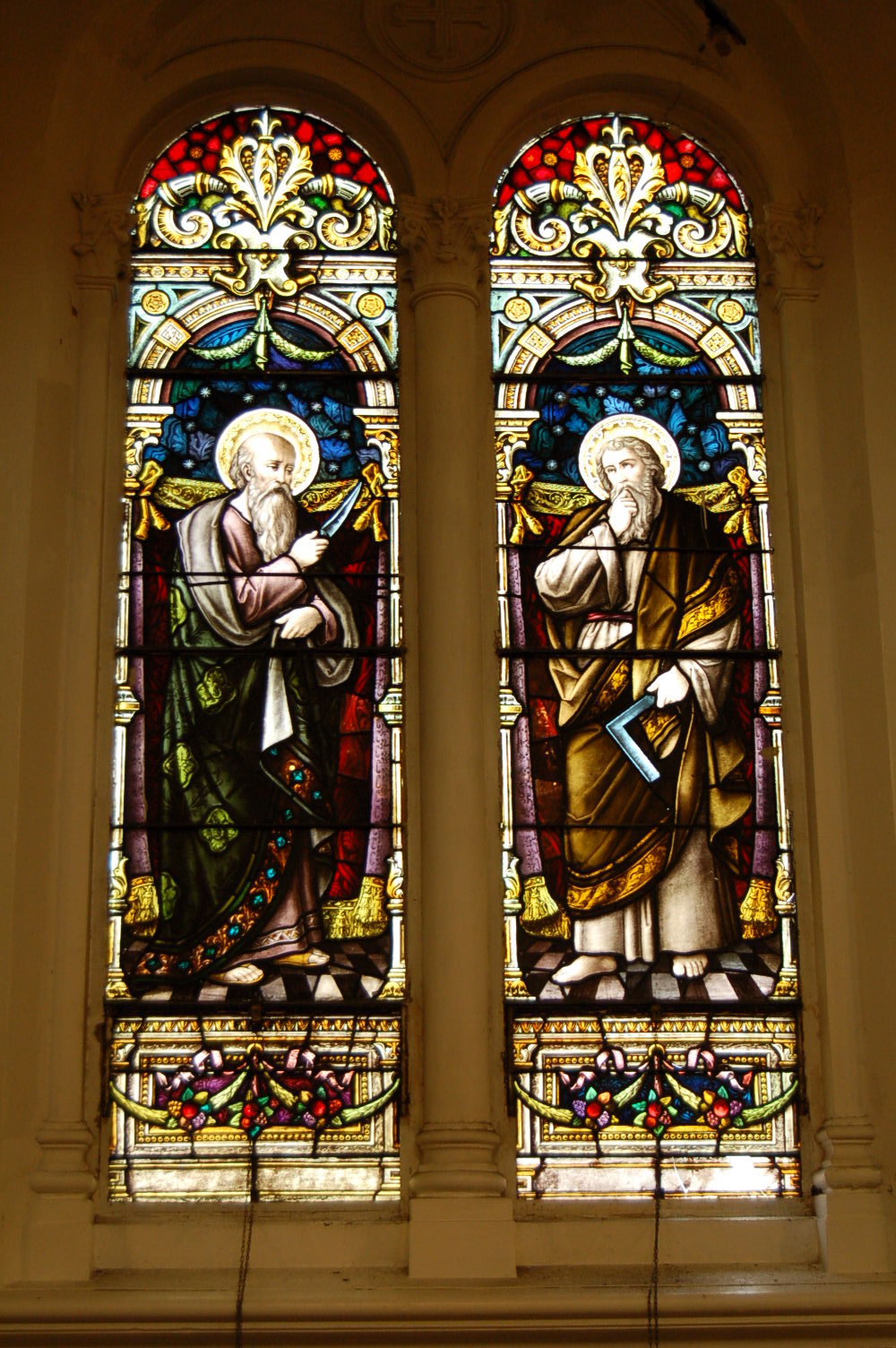 +100 yr. old Stained Glass Church Windows (#2 of 6) +100 yr. old Stained Glass Church Windows (#2 of 6)