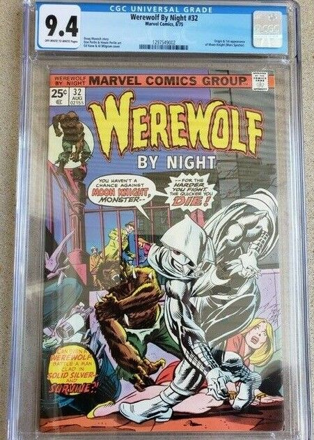 Werewolf By Night #32 CGC 9.4