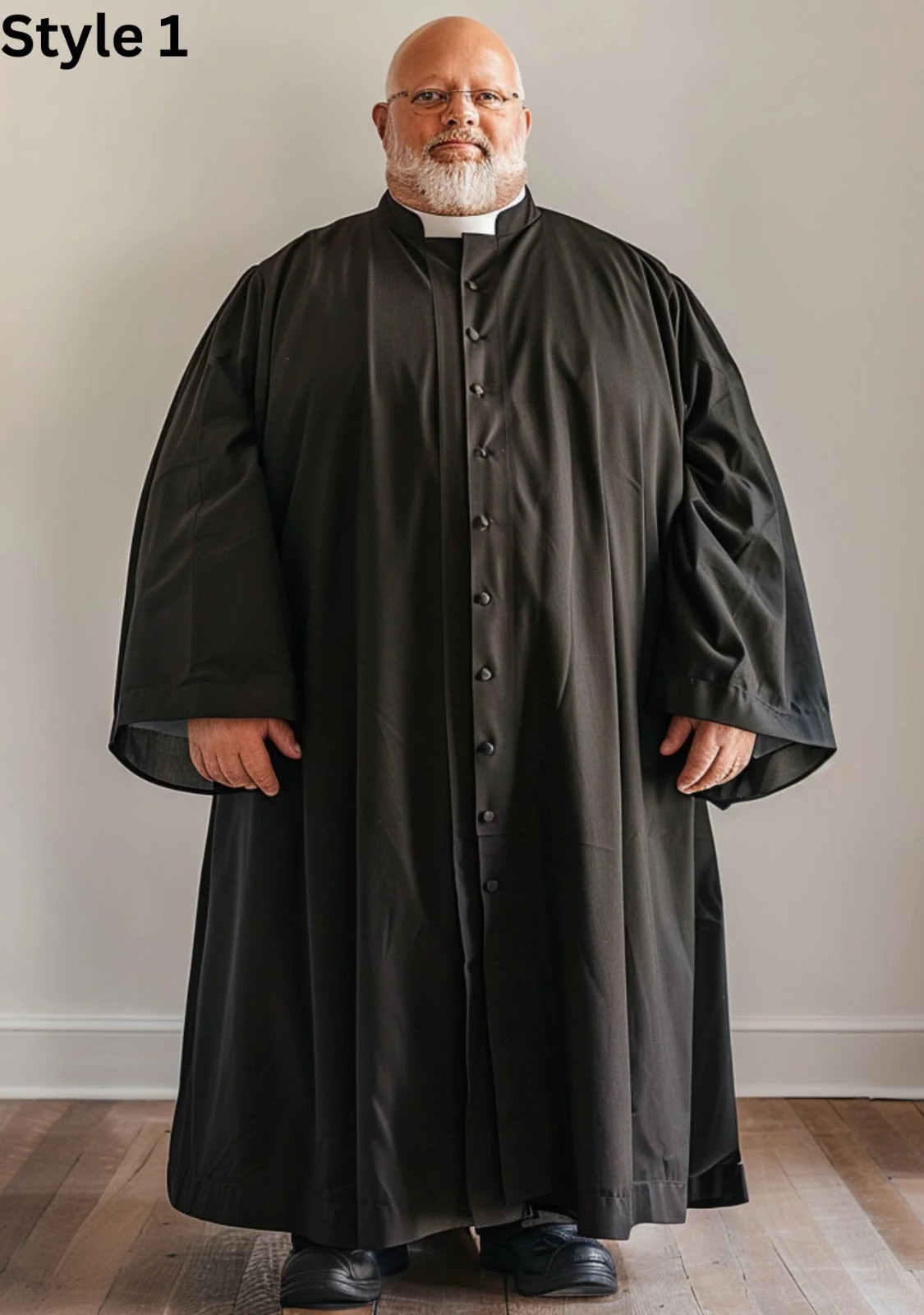 Plus Size Custom Pulpit Robe