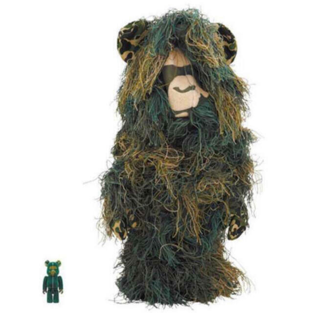 Medicom Toy BAPE×READYMADE BE@RBRICK100%1000% Bearbrick Medicom Toy BAPE×READYMADE BE@RBRICK100%1000% Bearbrick