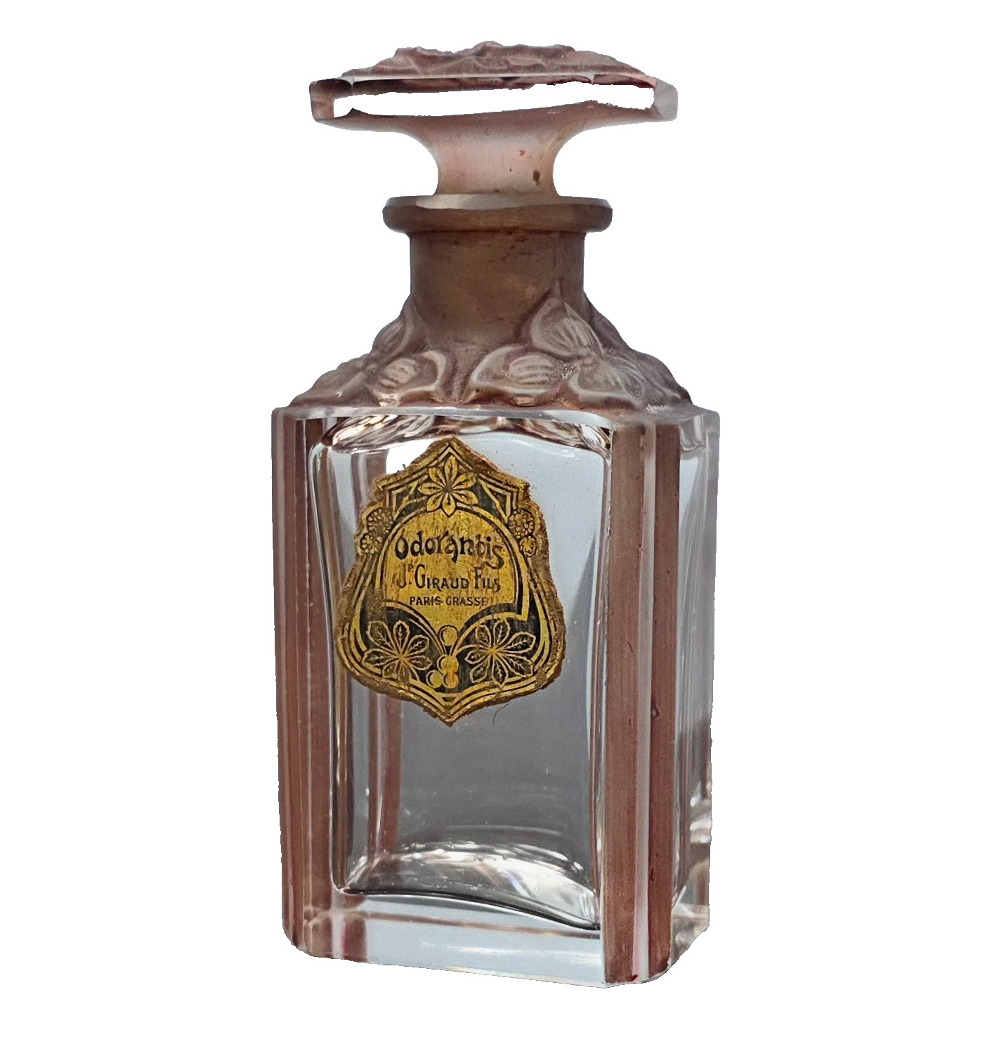 C1910 RARE OLD VINTAGE ODORSNOIS J GIRAUD FILS PERFUME BOTTLE ANTIQUE J VIARD C1910 RARE OLD VINTAGE ODORSNOIS J GIRAUD FILS PERFUME BOTTLE ANTIQUE J VIARD
