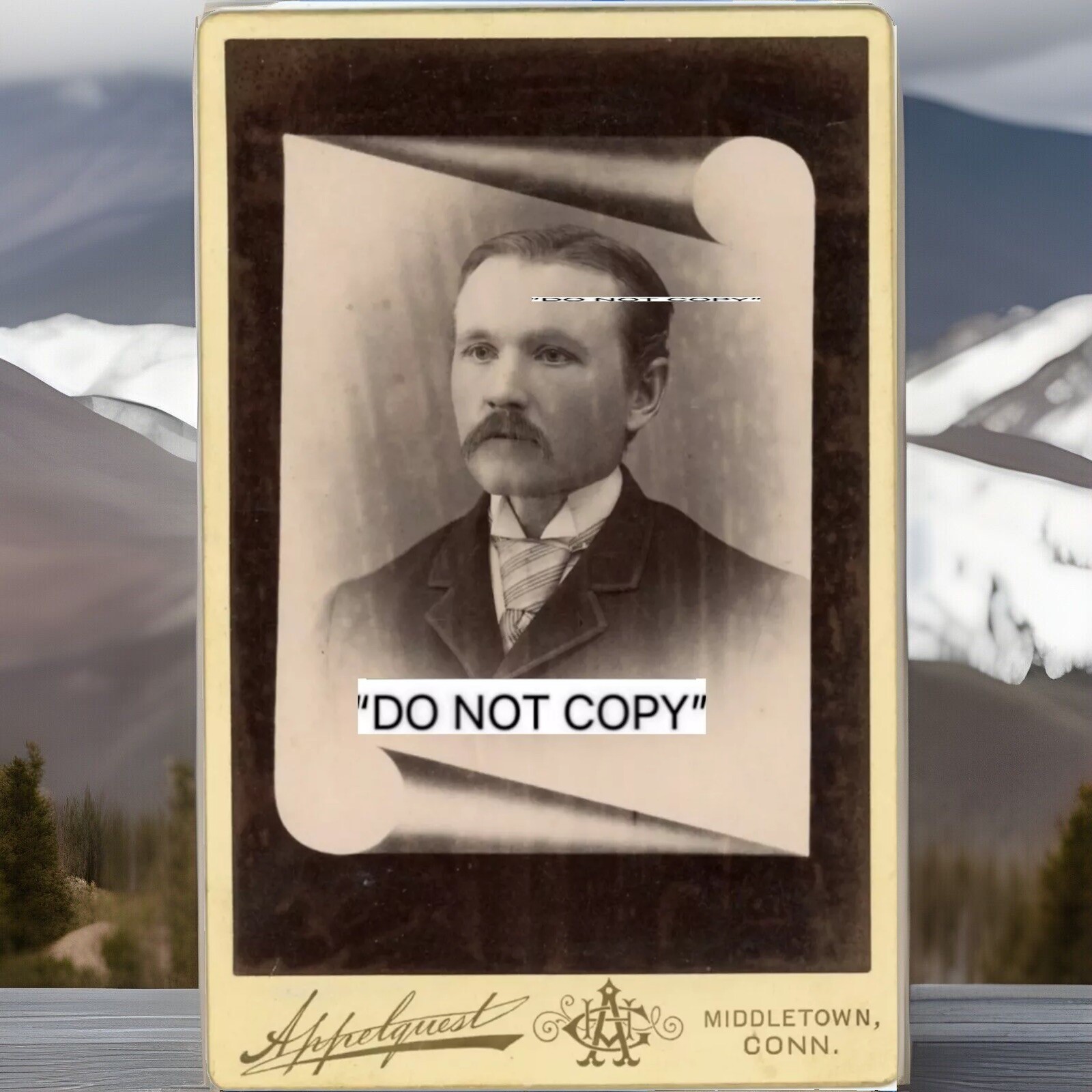 Authentic Wyatt Earp Outlaw Gambler Cabinet Card Antique Photo. 92% Strong Match Authentic Wyatt Earp Outlaw Gambler Cabinet Card Antique Photo. 92% Strong Match