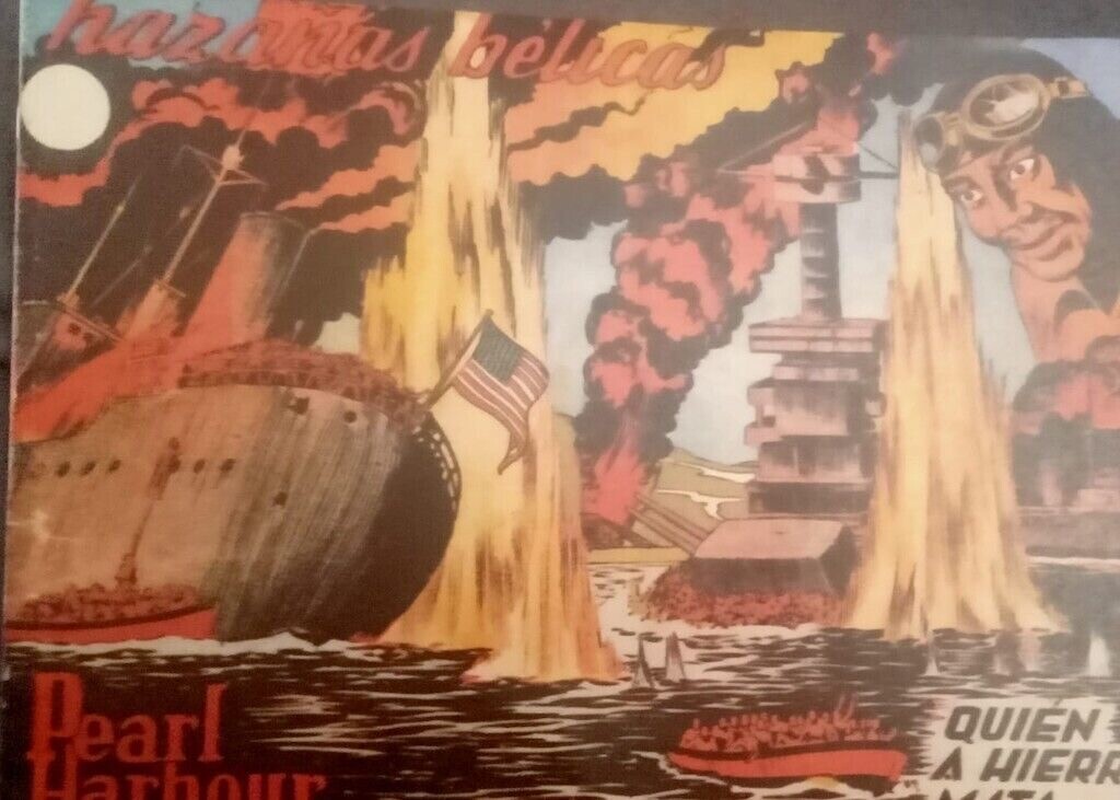 SPAIN ANASTATIC COPY BELICOS PEARL HARBOUR SPAIN ANASTATIC COPY BELICOS PEARL HARBOUR