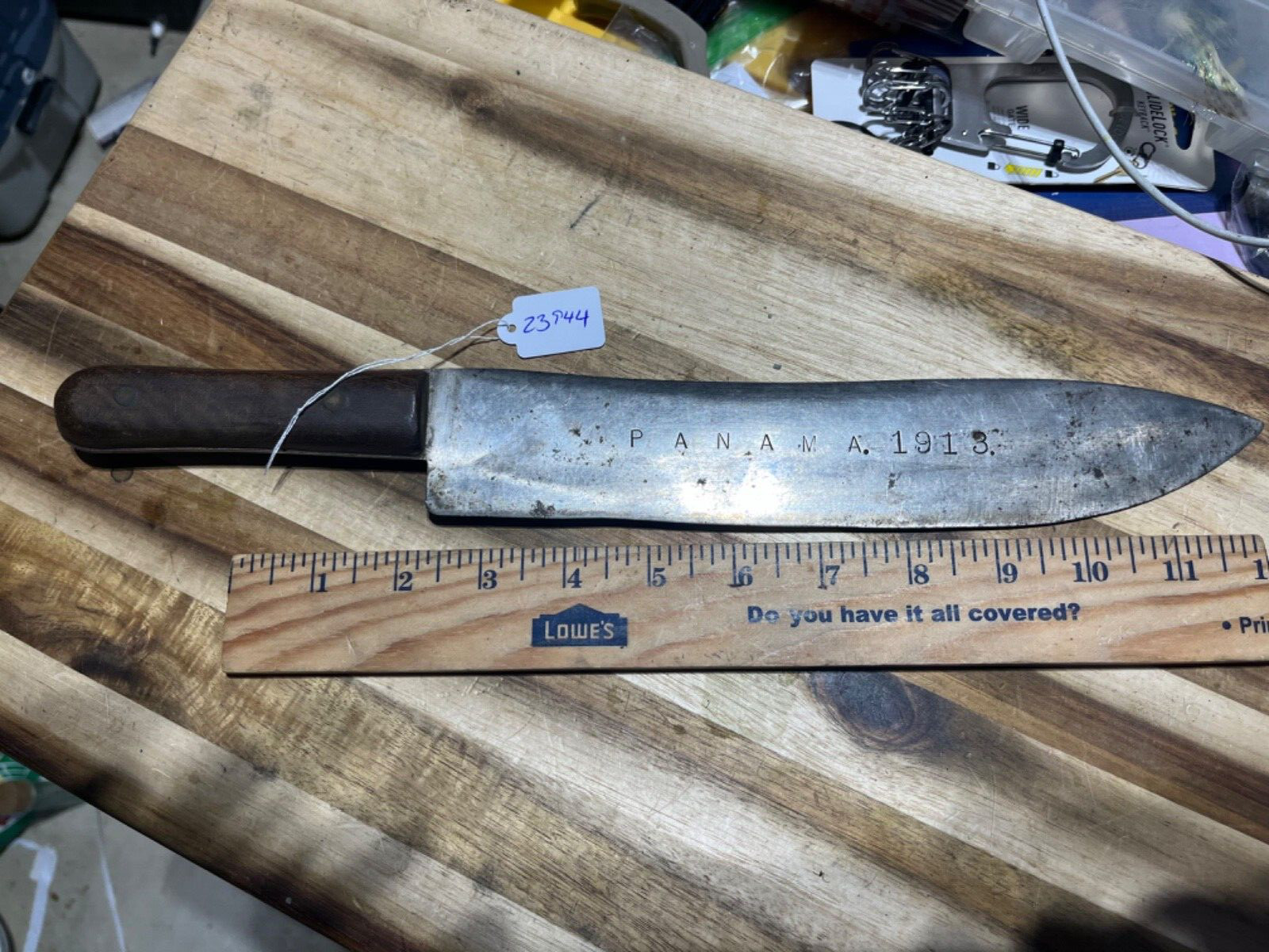 Antique Panama 1913 Lock Gates knife (23944) Antique Panama 1913 Lock Gates knife (23944)