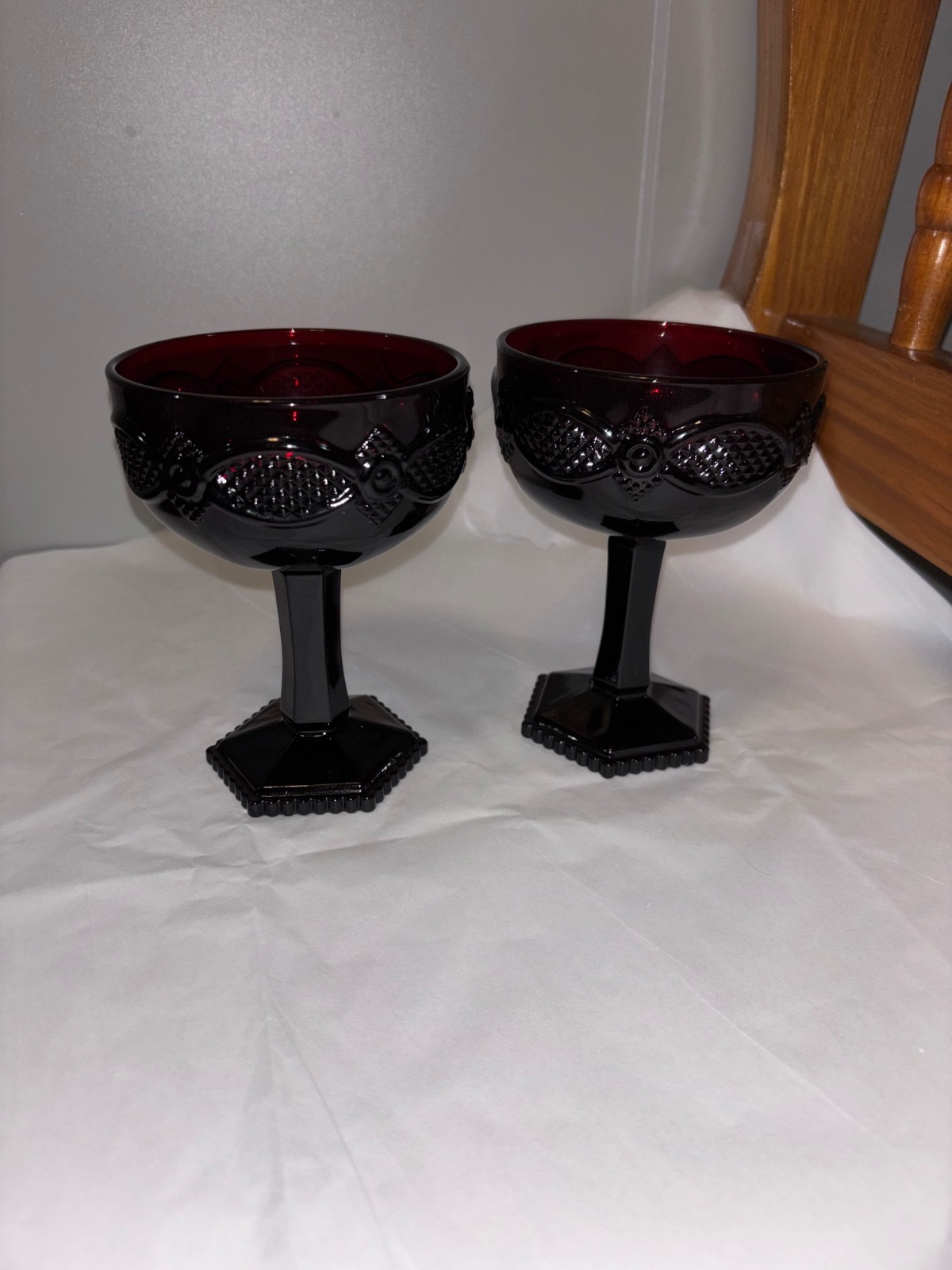 Cape Cod Ruby Red Avon Collection (no boxes included) 