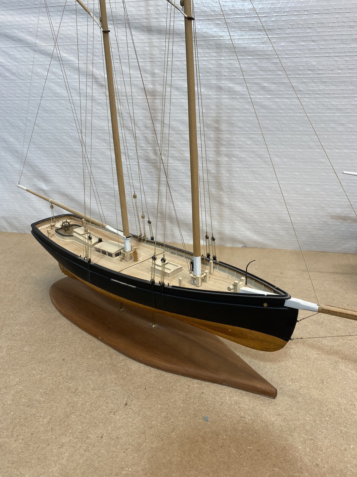 Scratch-Built Museum Quality Ship Model: Phantom, New York Pilot Boat Scratch-Built Museum Quality Ship Model: Phantom, New York Pilot Boat