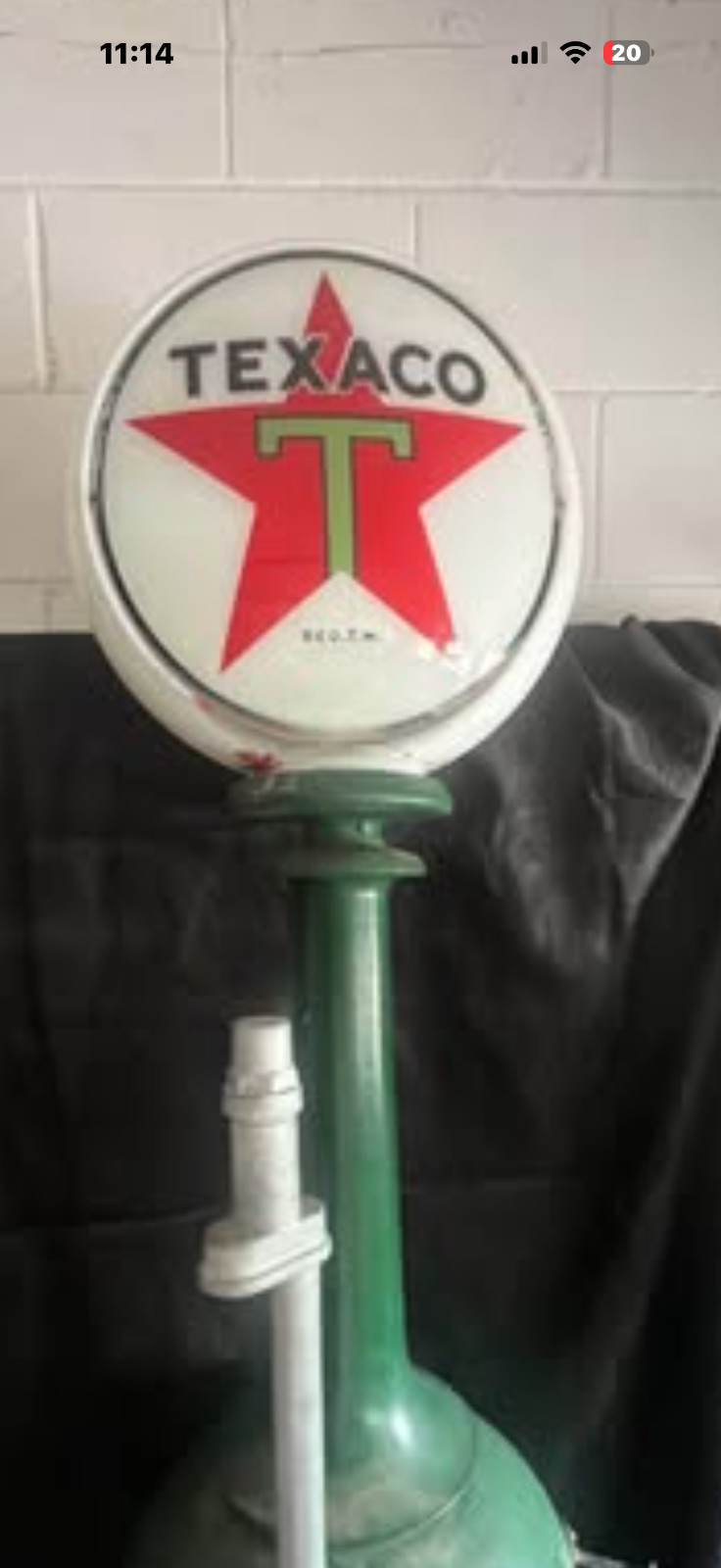 Antique Wayne No. 302 Visible Gas Pump c.1917–1918 Original Texaco Globe Rare Pe Antique Wayne No. 302 Visible Gas Pump c.1917–1918 Original Texaco Globe Rare Pe