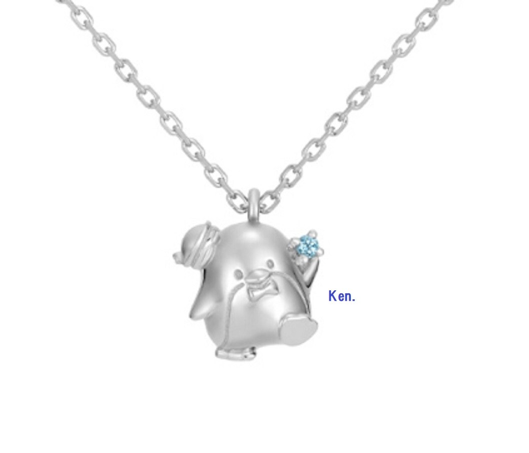 U-TREASURE Tuxedo Sam Sanrio Necklace Silver 925 Japan New Kawaii Gift Cute F/S