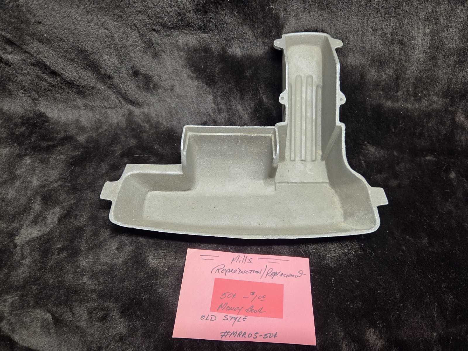 MILLS REPRODUCTION HI TOP OLD STYLE MONEY BOWL ANTIQUE SLOT DOLLAR / 50c #MRROS MILLS REPRODUCTION HI TOP OLD STYLE MONEY BOWL ANTIQUE SLOT DOLLAR / 50c #MRROS