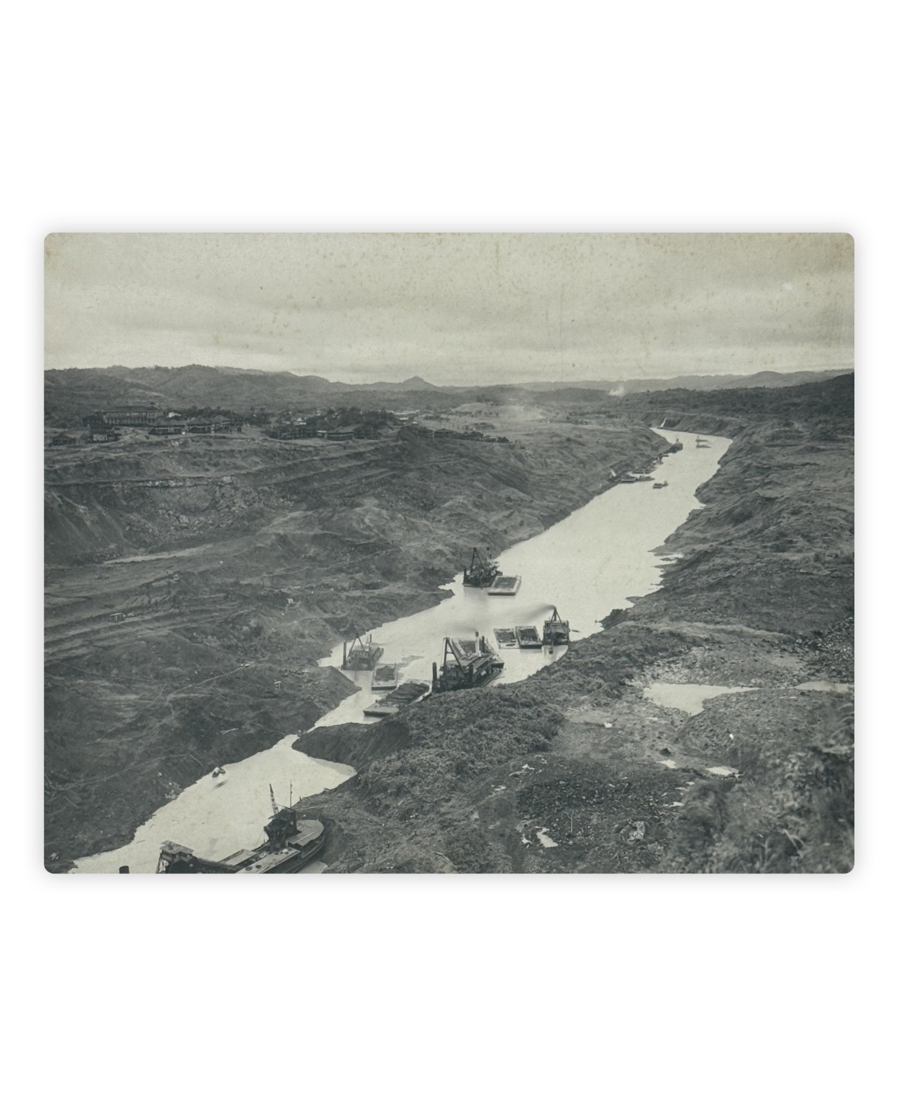 [PANAMA CANAL] Interesting Collection of 29 Loose Original Photos. Ca. 1900s-10s
