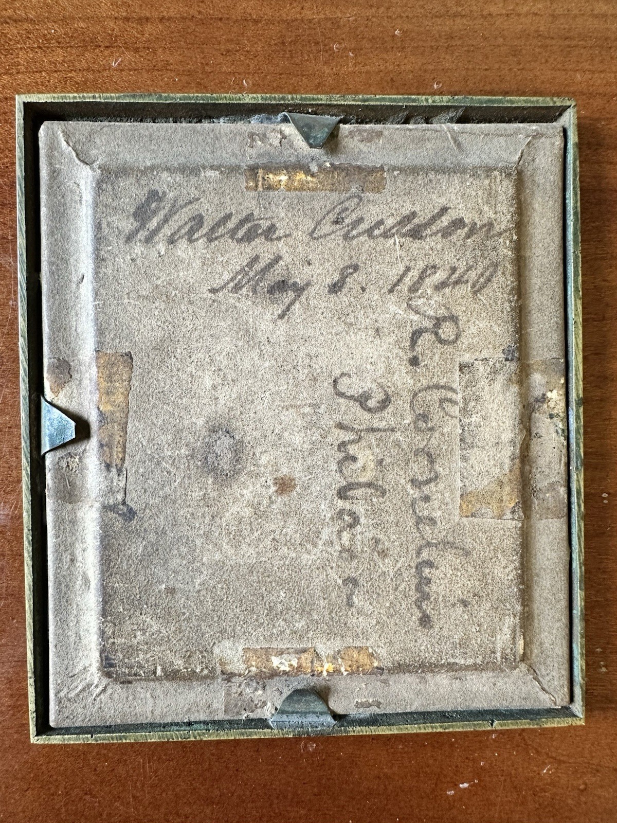 Very Rare ROBERT CORNELIUS Framed Daguerreotype Dated 1840 & ID'd Very Rare ROBERT CORNELIUS Framed Daguerreotype Dated 1840 & ID'd