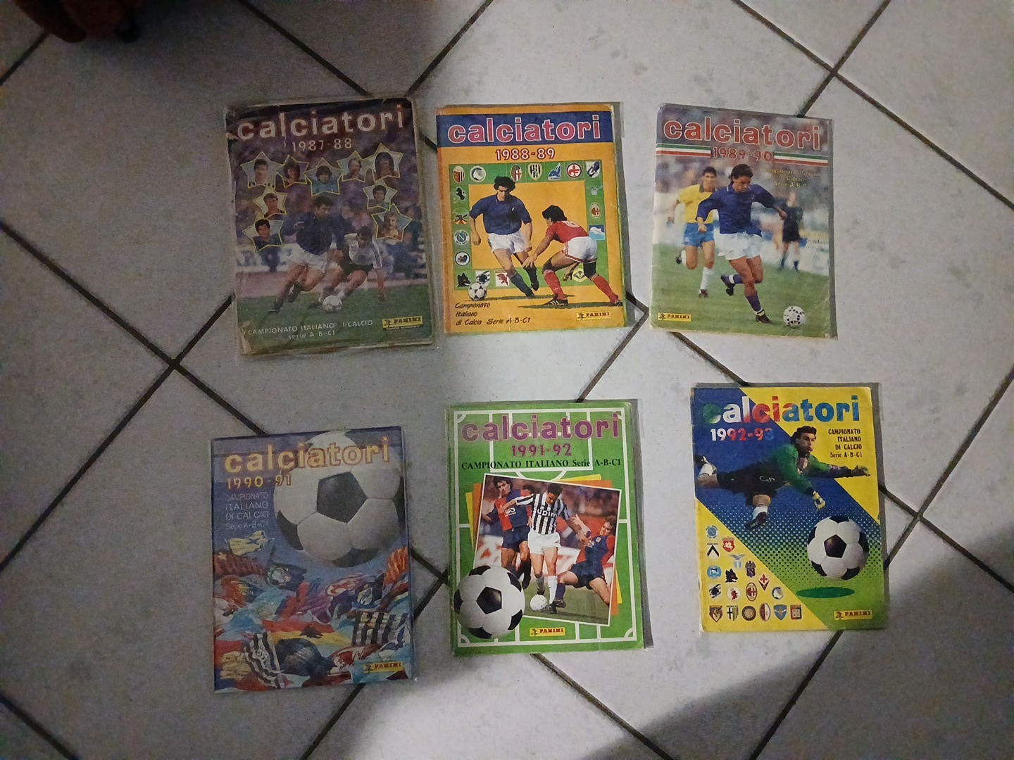I SELL LOT 39 COMPLETE ALBUMS SEALED FOOTBALLERS PANINI FROM 1987-88 TO 2025-26 I SELL LOT 39 COMPLETE ALBUMS SEALED FOOTBALLERS PANINI FROM 1987-88 TO 2025-26