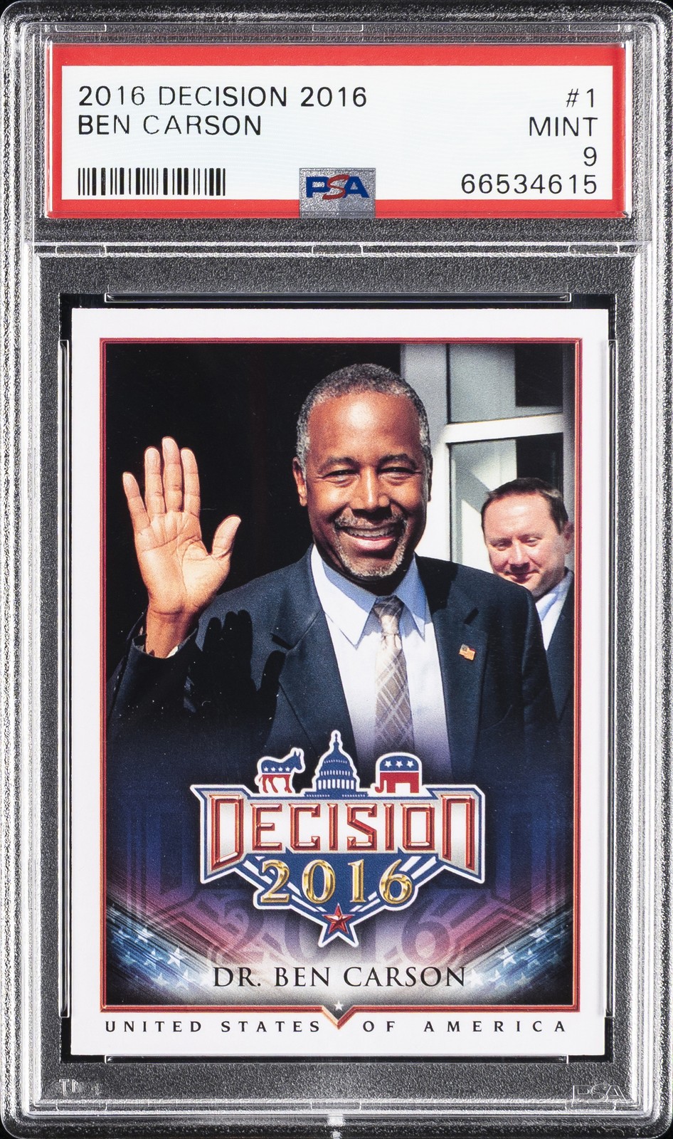 2016 DECISION 2016 #1 BEN CARSON PSA 9 2016 DECISION 2016 #1 BEN CARSON PSA 9