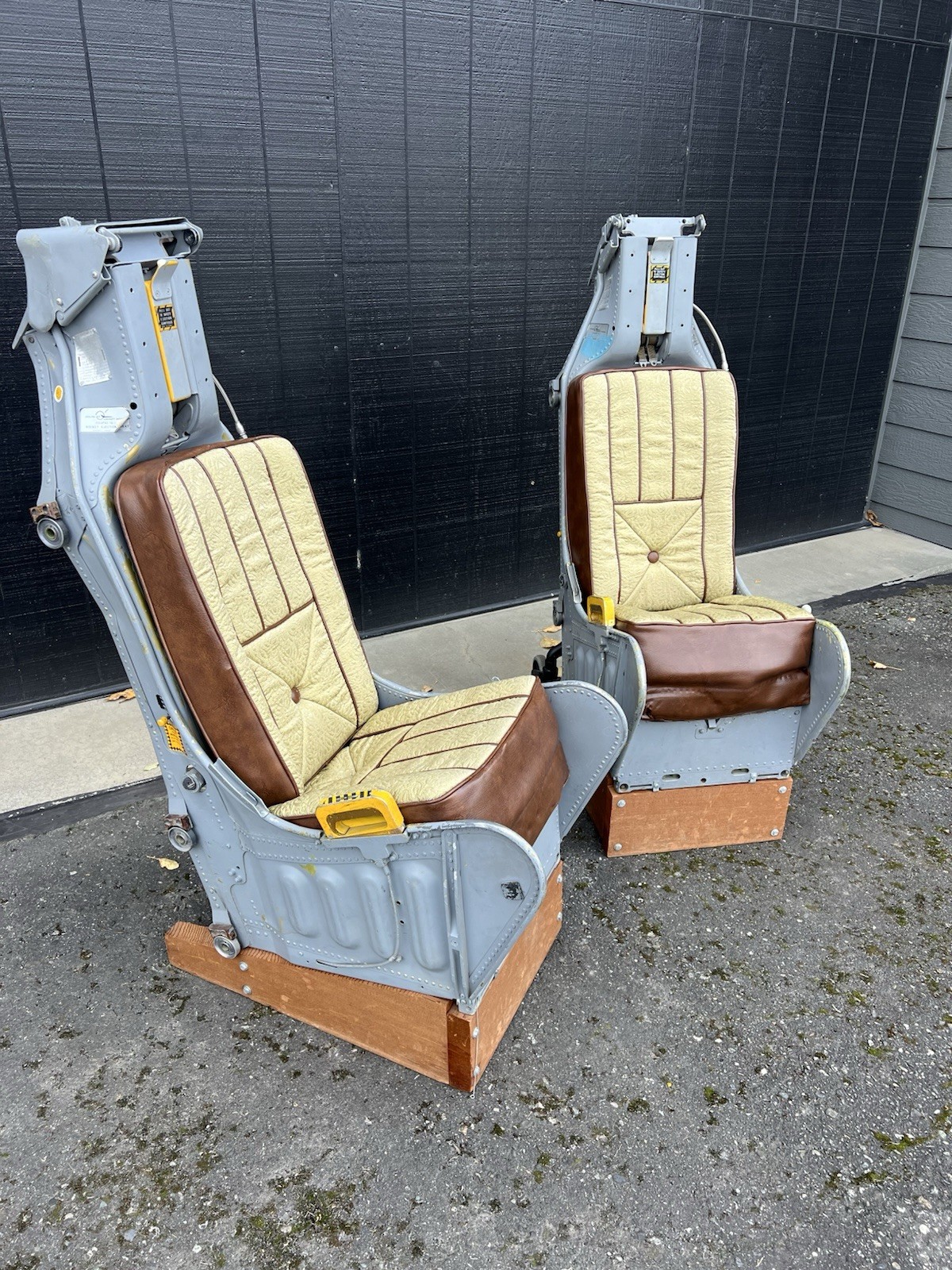 A Stunning Pair Of Douglas Aircraft Division Rocket Ejection Escapac 1A-A Seats