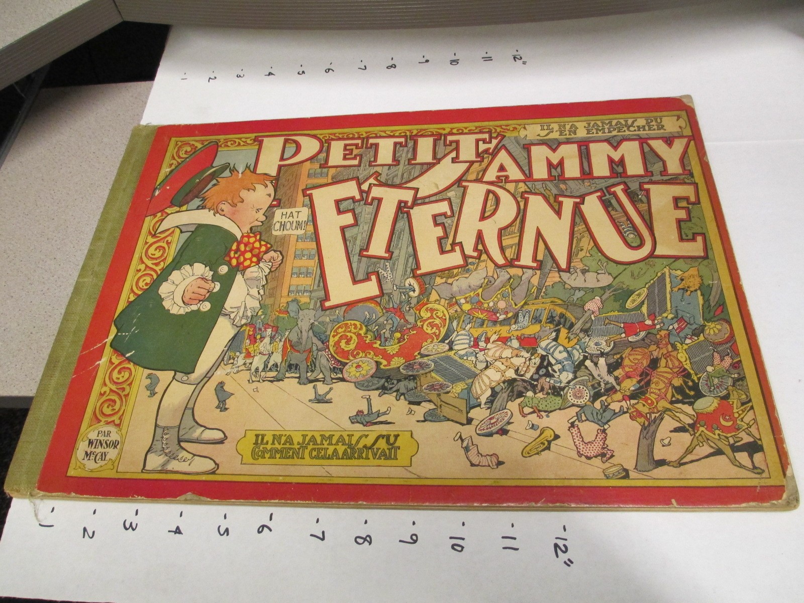 Winsor McCay Little Nemo Sammy Sneeze 1906 comic strip book FRENCH ed Hachette 1 Winsor McCay Little Nemo Sammy Sneeze 1906 comic strip book FRENCH ed Hachette 1