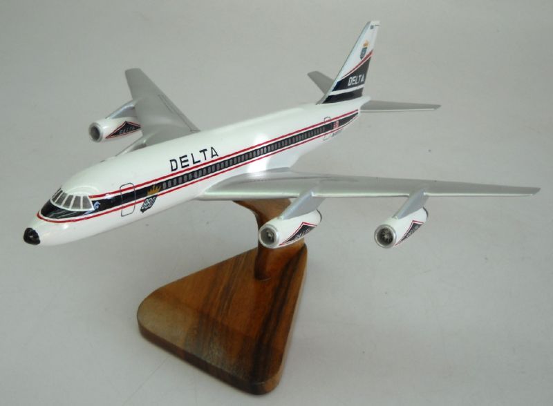 CV-880 Delta Convair CV880 Airplane Desktop Wood Model Big New