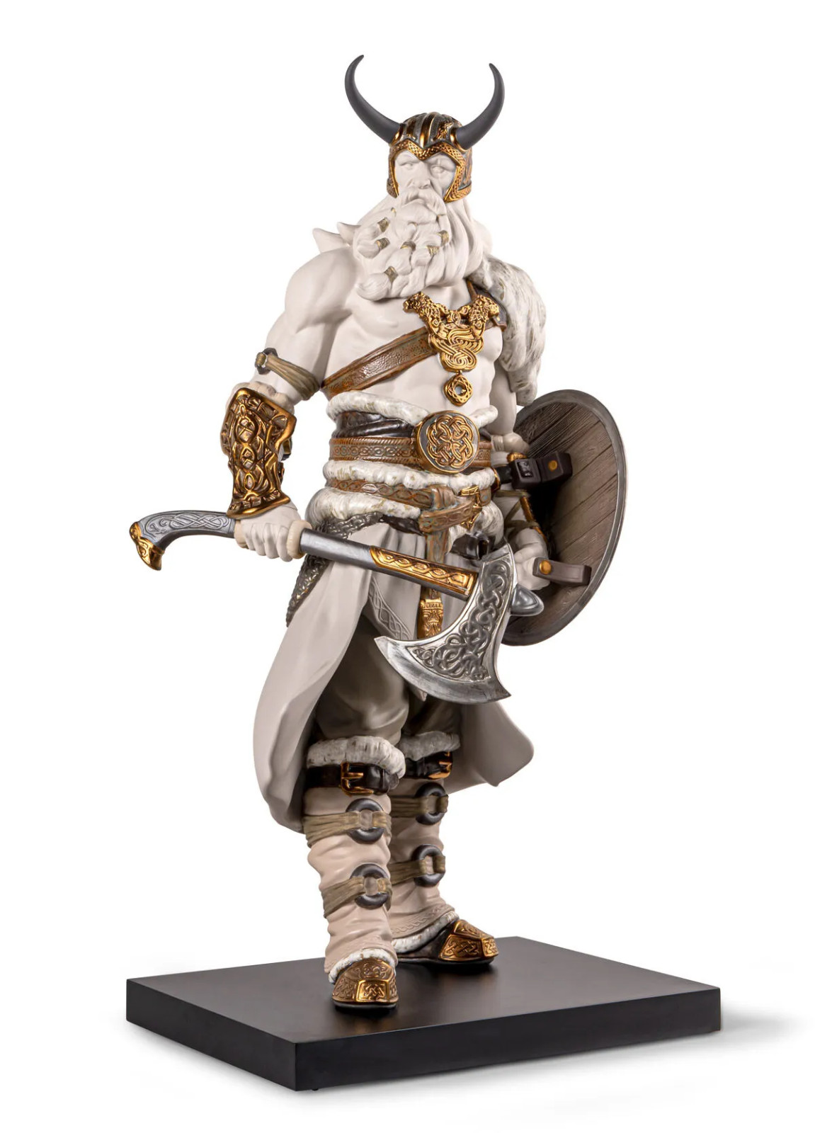NEW LLADRO ODIN SCULPTURE #9028 BRAND NIB X-LARGE NORSE KING ASGARD SAVE$$ F/SH NEW LLADRO ODIN SCULPTURE #9028 BRAND NIB X-LARGE NORSE KING ASGARD SAVE$$ F/SH