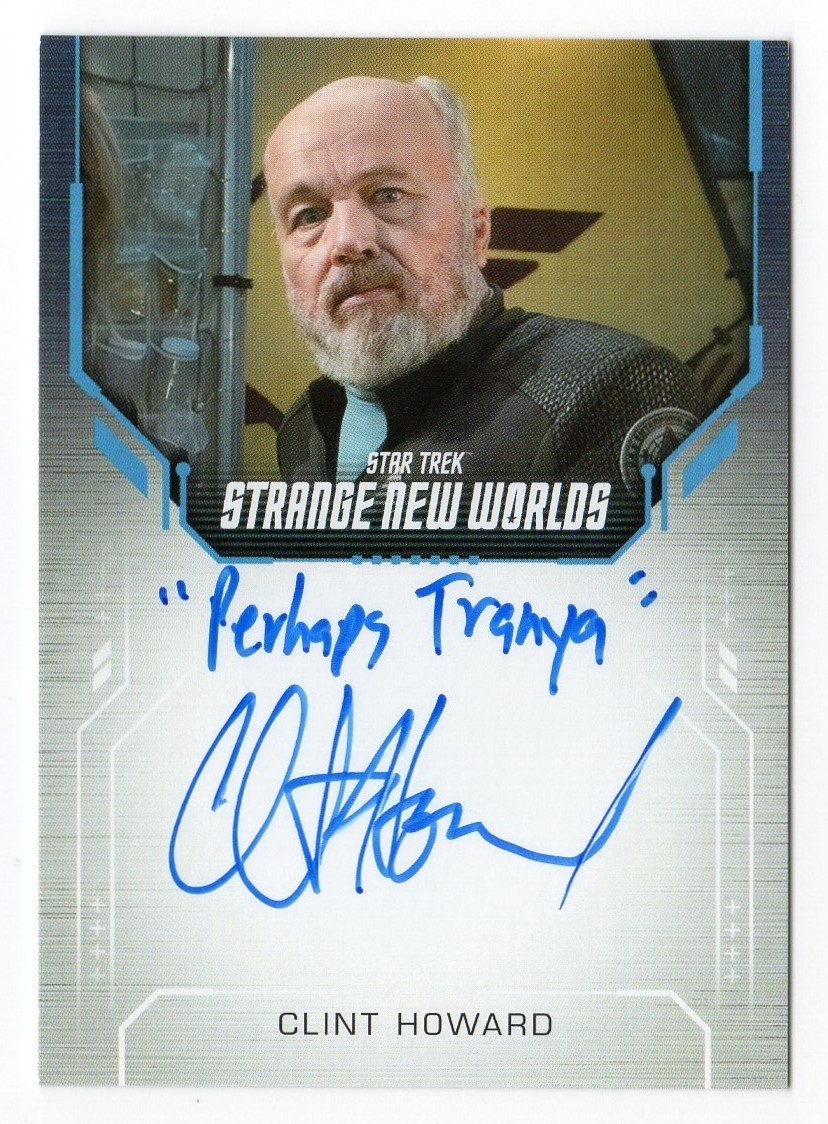 Star Trek Strange New Worlds Season 2 Autograph Clint Howard 