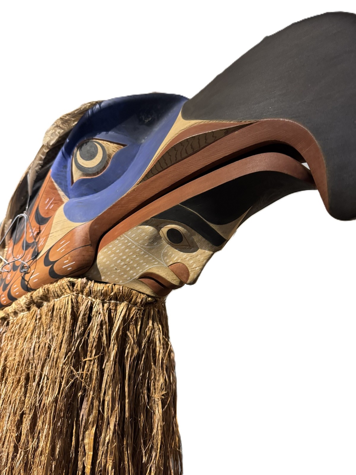 Northwest Eagle / Man Headdress By Dwane Pasco ca 1990s 66 Northwest Eagle / Man Headdress By Dwane Pasco ca 1990s 66