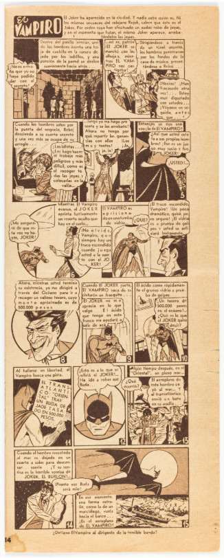 1940 DC DETECTIVE COMICS #45 1ST APP OF JOKER IN SERIES RARE GRAIL KEY ARGENTINA 1940 DC DETECTIVE COMICS #45 1ST APP OF JOKER IN SERIES RARE GRAIL KEY ARGENTINA