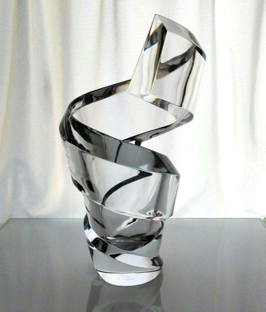 Baccarat Spiral XL flower vase very large vase limited edition 10kg Limited 500 Baccarat Spiral XL flower vase very large vase limited edition 10kg Limited 500